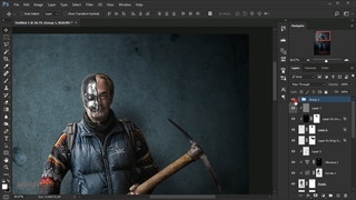 آموزش ترکیب عکس ( فتومونتاژ ) | آموزش ساخت پوستر حرفه ای در فتوشاپ - ویدیو 11