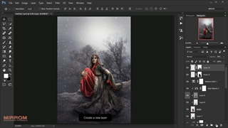 آموزش ترکیب عکس ( فتومونتاژ ) | آموزش ساخت پوستر حرفه ای در فتوشاپ - ویدیو 49