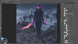 آموزش ترکیب عکس ( فتومونتاژ ) | آموزش ساخت پوستر حرفه ای در فتوشاپ - ویدیو 59