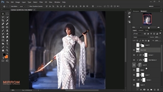 آموزش ترکیب عکس ( فتومونتاژ ) | آموزش ساخت پوستر حرفه ای در فتوشاپ - ویدیو 69