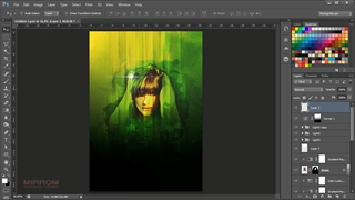 آموزش ترکیب عکس ( فتومونتاژ ) | آموزش ساخت پوستر حرفه ای در فتوشاپ - ویدیو 72
