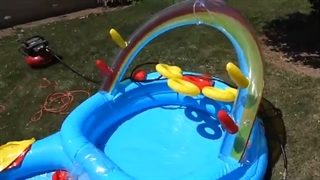 استخر بادی کودک بزرگ