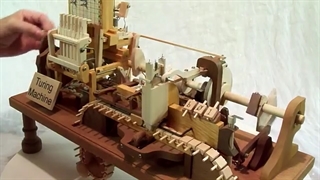 ماکت چوبی از ماشین تورینگ