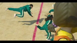 برنامه The Tonight show starring Jimmy Fallon با حضور بازیگران سریال بازی ماهی مرکب +زیرنویس فارسی + پارت اول