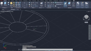 ترسیم پله گرد سه بعدی در اتوکد