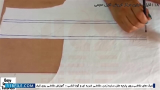 آموزش نقاشی روی پارچه-انواع رنگ پارچه-طراحی سنتی روی لباس