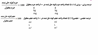 غلظت قسمت اول