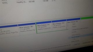 حذف پارتیشن