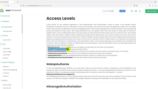 آموزش سطوح دسترسی در فریم ورک Asp.Net Unique Architecture