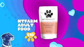 پروژه آماده پریمیر تبلیغ محصولات حیوانات خانگی