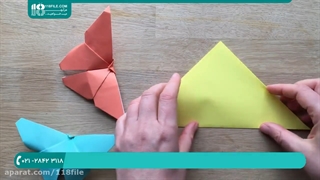 آموزش اوریگامی قسمت ۲