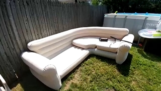 کاناپه بادی اینتکس