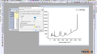 آموزش پیدا کردن سریع پیک ها در نرم افزار اوریجین (Origin Pro) | تکسان
