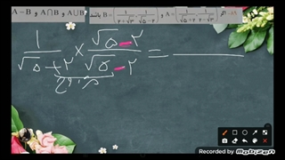 حل سوال ۸۹ کتاب کار(مجموعه ها،دهم تجربی)