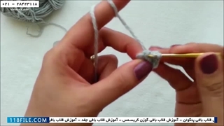 آموزش آسان بافت عروسک حیوانات- عروسک بافی -آموزش قلاب دوزی گربه