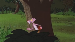 پلنگ صورتی و گوریل