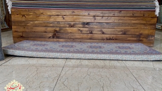 پشتی سنتی، طرح زیبای خان سالار نقره ای