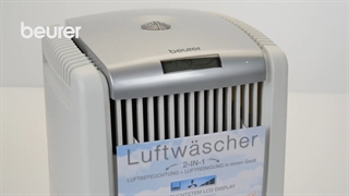 راه اندازی دستگاه تصفیه هوای بیورر Beurer LW230