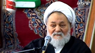 امام رضا(ع)درمحرم.مرحوم آیت الله فاضل کاشانی