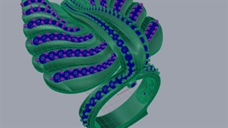 انگشتر طراحی شده