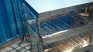 گرمکن غذا سیب زمینی دو طبقه