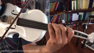 تست صدای ویولن کلاسیک برند Fender خرید ویولن