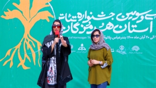 گزارشگر سی سومین جشنواره تئاتر استان هرمزگان