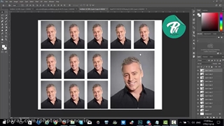 چینش تصایر در فتوشاپ