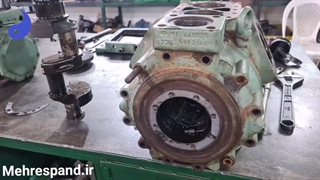دمونتاژ کمپرسور آمونیاکی بیتزر