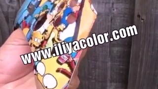 طراحی وسایل با چاپ هیدروگرافیک