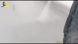 پروژه رنگ دیوار و کف سوله