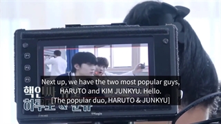 پشت صحنه قسمت اول وب دراما کلاس مرموز(The Mysterious class)از گروهTREASUREبازیرنویس انگلیسی *کپشن*