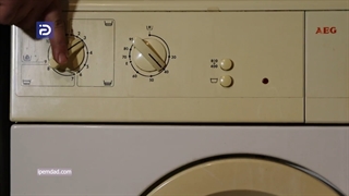 نحوه کار با تایمر لباسشویی آاگ AEG