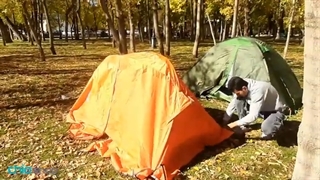 آموزش برپایی چادر کله گاوی و بررسی تخصصی | pekynew c2009 video