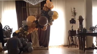 بادکنک آرایی توسط تیم شادزی