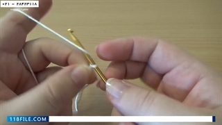 آموزش بافت کلاه - بافت شال گردن -آموزش الگوی توری شالگردن