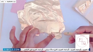 آموزش ساخت زیورآلات خمیری-اصول آموزش ساخت زیورآلات خمیری-گوشواره طلایی