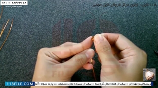 آموزش ساخت زیورآلات مسی-اصول ساخت زیورآلات مسی-دستبند مسی با بند چرمی