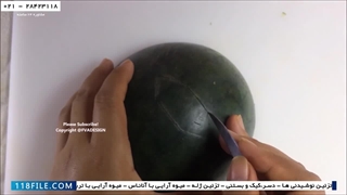 آموزش سفره آرایی - اموزش سفره ارایی جدید - میوه آرایی با هندوانه