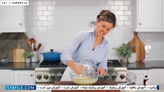 آموزش شیرینی پزی-آموزش رایگان  شیرینی پزی-طرز تهیه دونات مربایی