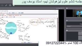 جلسه ششم علوم تیزهوشان نهم-آموزشگاه 100 تمام