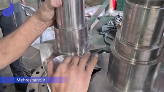 نصب بلبرینگ های کمپرسور اسکرو