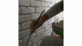 اجرای دیوارپوش آجری