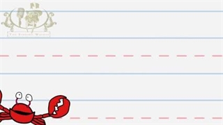 write the letter B