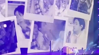 قسمتی از اجرای اهنگ زندگی ادامه داره در کنسرت PTD