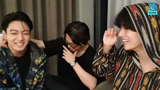 ویلایو تهیونگ و جیمین و جونگ کوک ( زیرنویس فارسی)( پارت ۳) bts jimin & taehyung & jungkook vlive