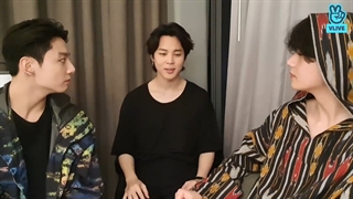 ویلایو تهیونگ و جیمین و جونگ کوک ( زیرنویس فارسی)( پارت ۳) bts jimin & taehyung & jungkook vlive