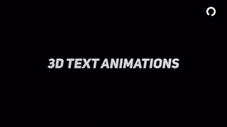 پروژه فاینال کات پرو انیمیشن متن سه بعدی 3D Text Animations