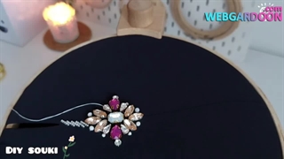 آموزش نگین دوزی زیبا - مجله اینترنتی وبگردون