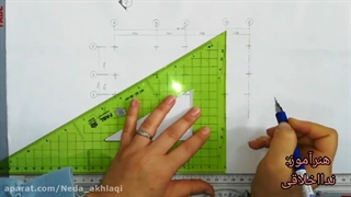 ترسیم ستون گذاری دستی